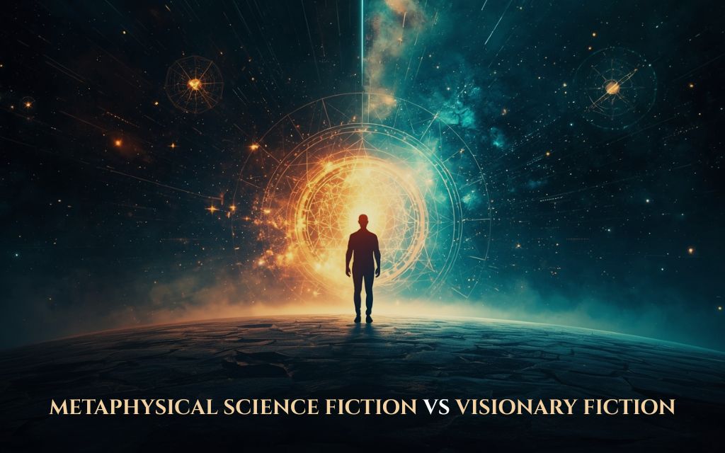 Metaphysical science fiction vs visionary fiction